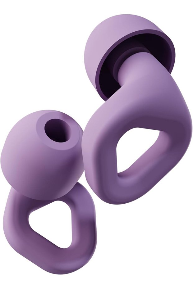 Zenz Unwind Ear Plugs for Sleeping Noise Reduction – Soft Silicone Reusable Earplugs for Sleep, Focus & Work – 28dB Noise Reduction with Storage Case – XS/S/M/L Eartips (Nebula Purple)