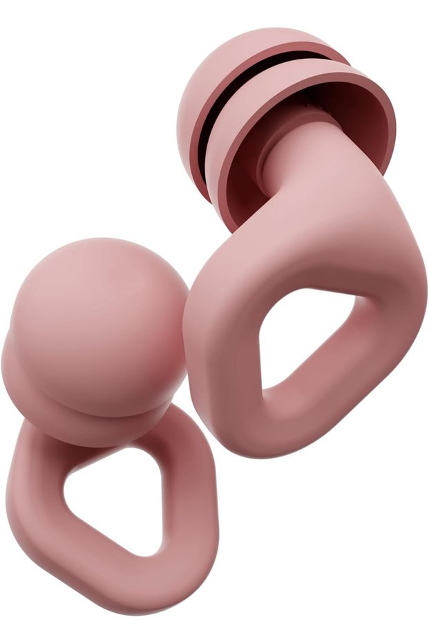 Zenz Unwind Pro Ear Plugs for Sleeping Noise Reduction – Soft Silicone Reusable Earplugs for Sleep, Focus & Work – 35dB Noise Reduction with Storage Case – XS/S/M/L Eartips (Mystic Pink)