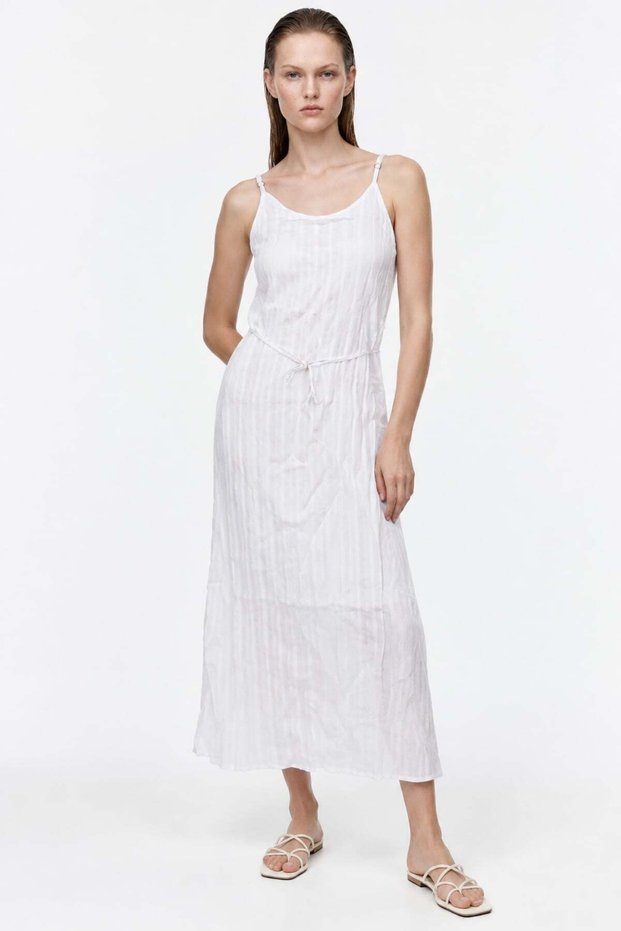 Women's Thin Strap Comfortable Cut Dress
