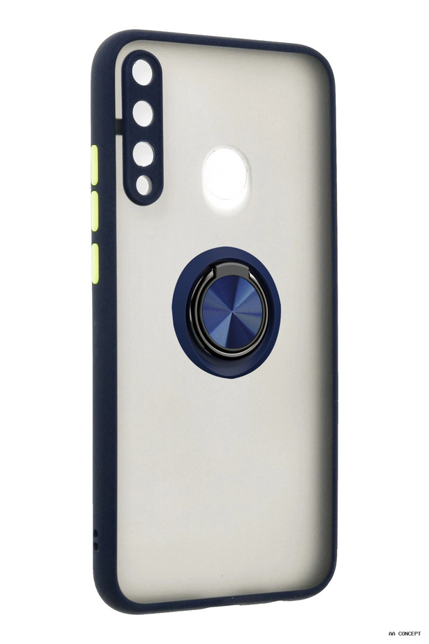Concepta Newface P40 Lite E Montreal Ringed Silicone Cover (133502) - Navy Blue
