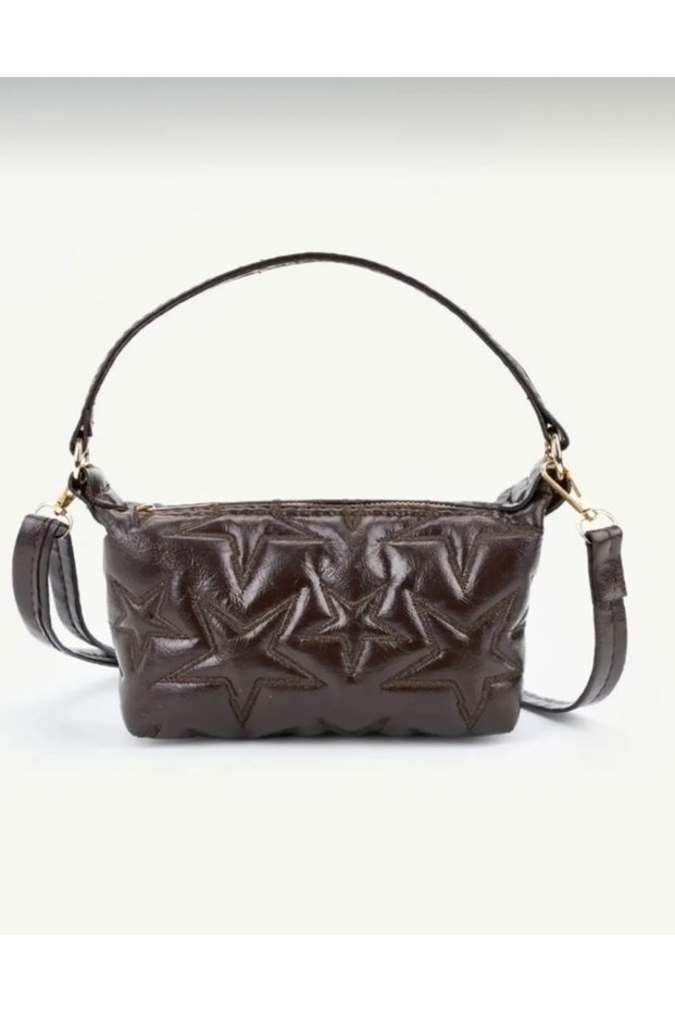Star Patterned Women's Shoulder and Crossbody Bag