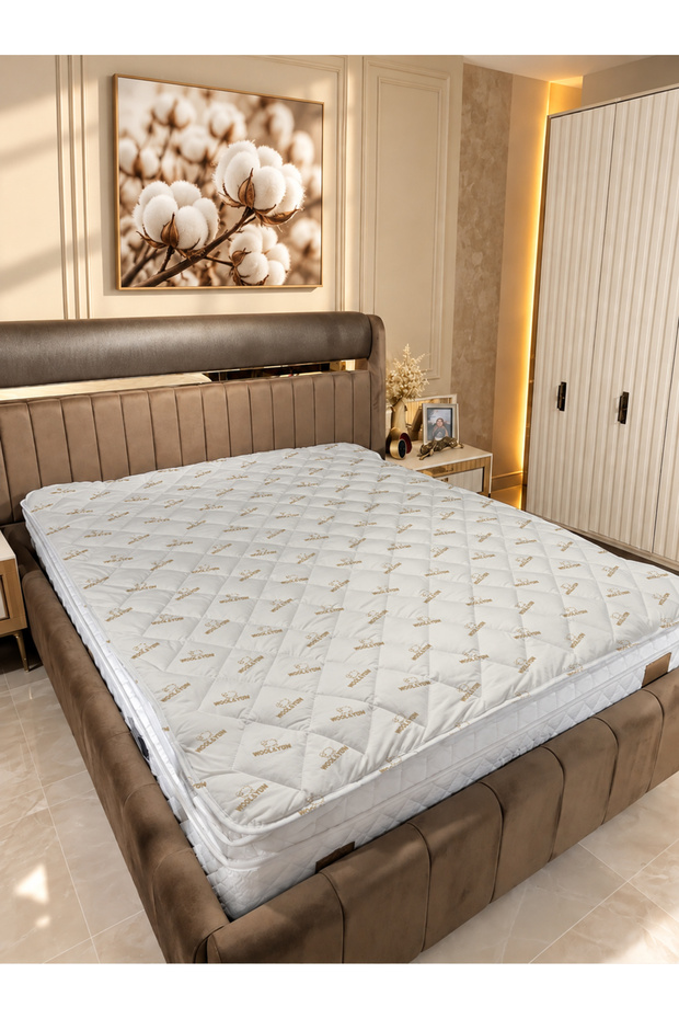 Mattress Pads & Mattresses - Beige