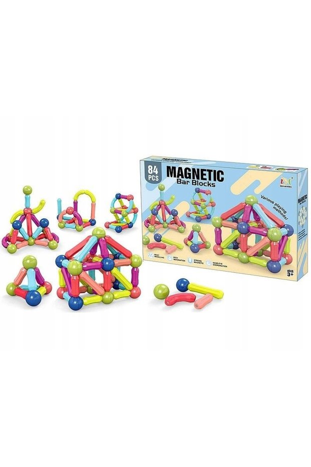 Puzzle magnetic 3D 84el