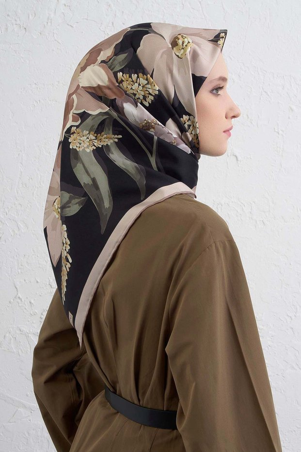 Silk Scarf 2025/2026 Autumn Winter - 9414D-5 - Tivil