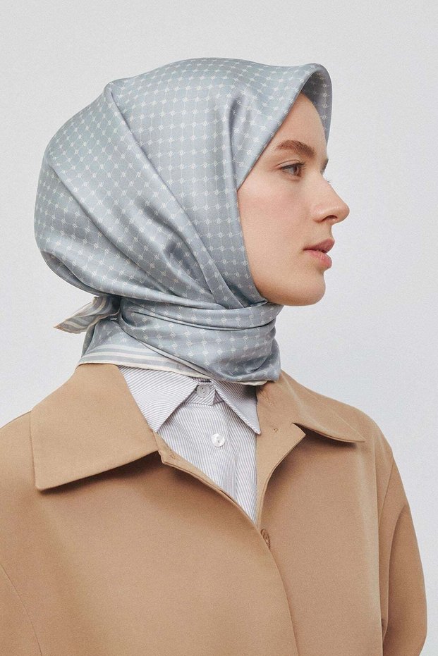 Silk Scarf - 9345D-82 - Tivil