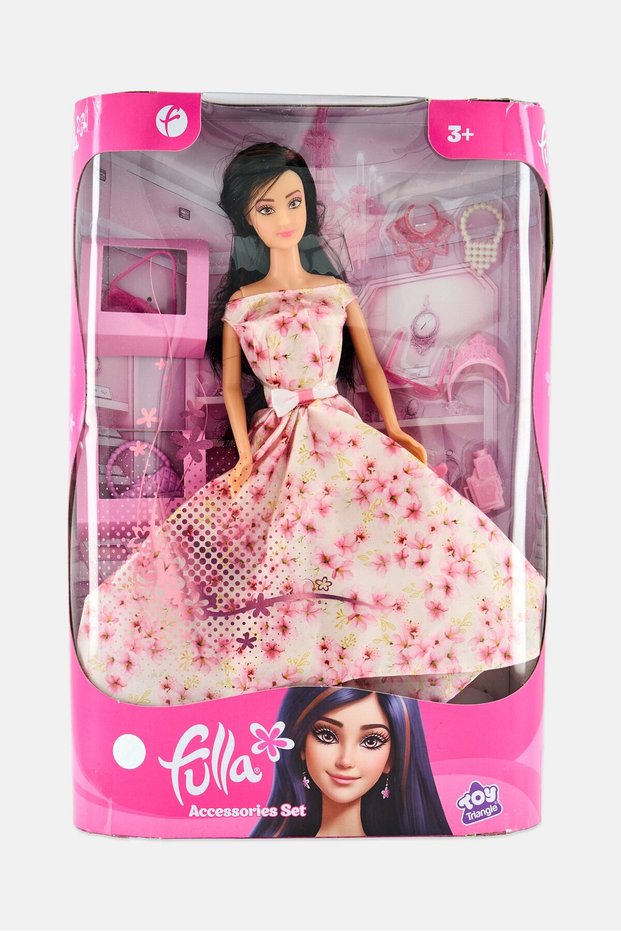 Fashion Doll With Accessories Elegant Dress Styling Set