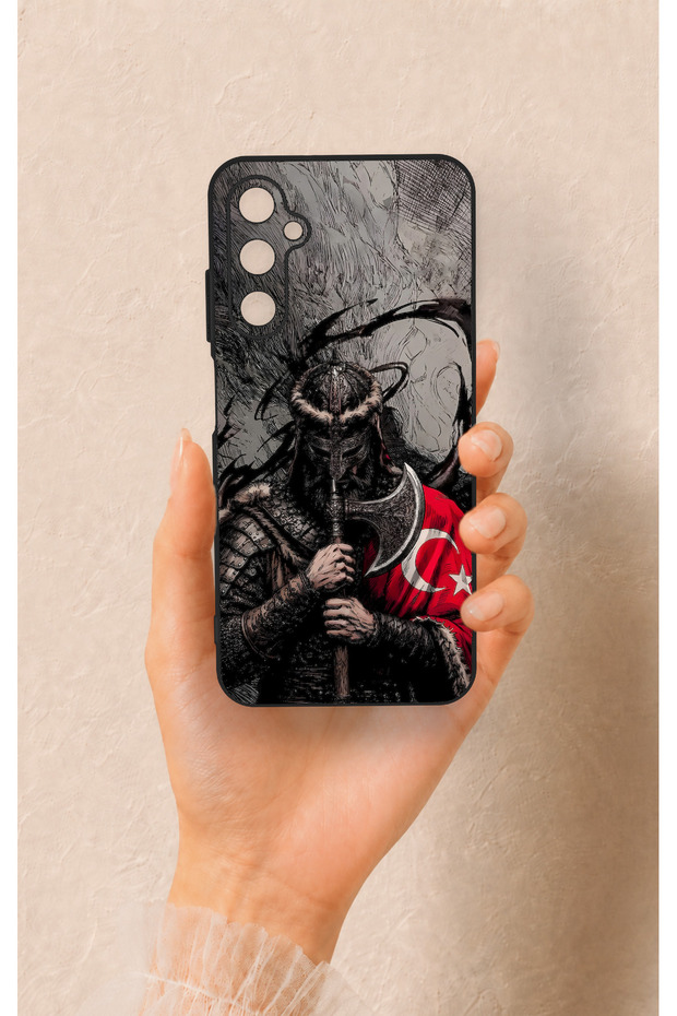 Samsung A05S Compatible Turkish Warrior Patterned Silicone Case