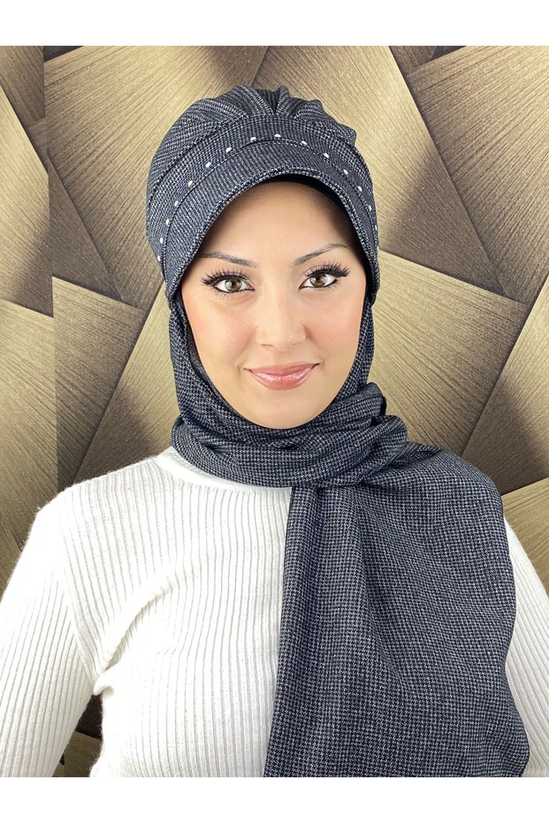 Tesettür Pearl Decorated Hat