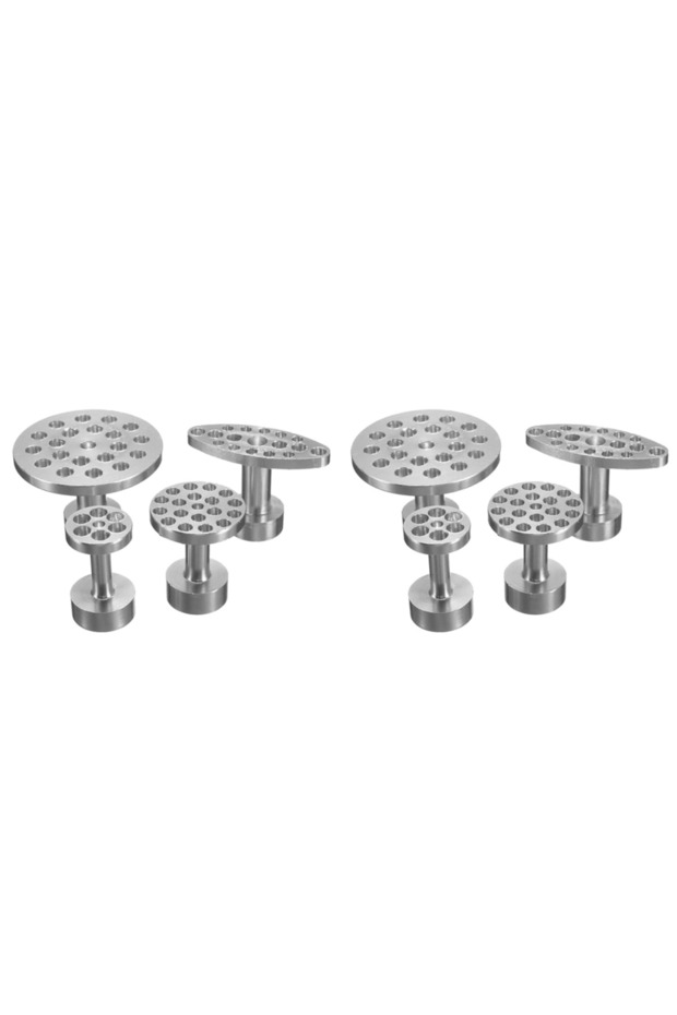 2 Sets Car Body Paintless Dent Hail Buckle Aluminum Alloy Glue Puller Tabs Remover Automobile Repair