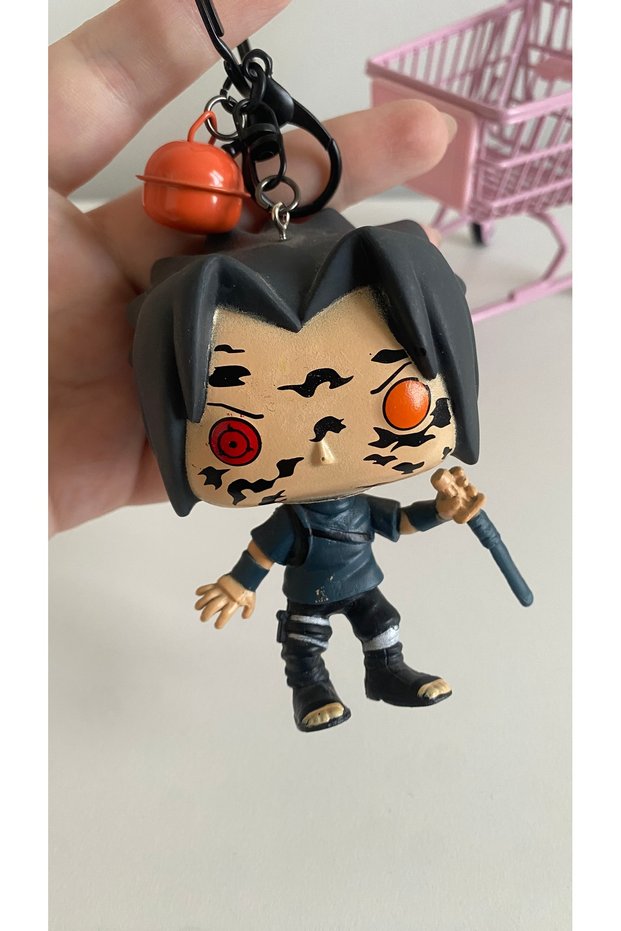 Big Head Keychain Figure