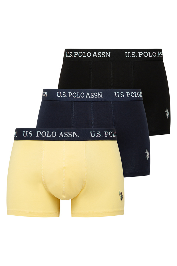 Boxer Shorts - Yellow - Plain