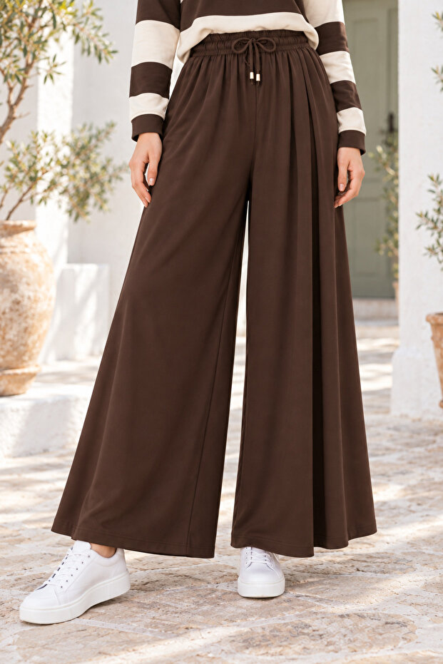 Trousers - Multicolor - Wide leg