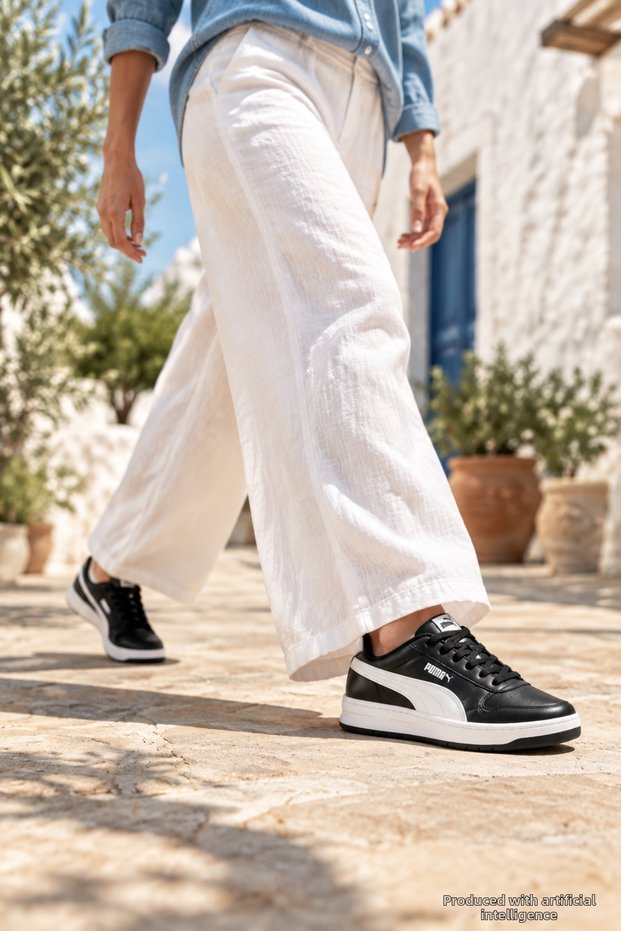 Crt-8068 Black White Unisexs Daily Sneaker Comfort Casual Anatomical Sports Shoes