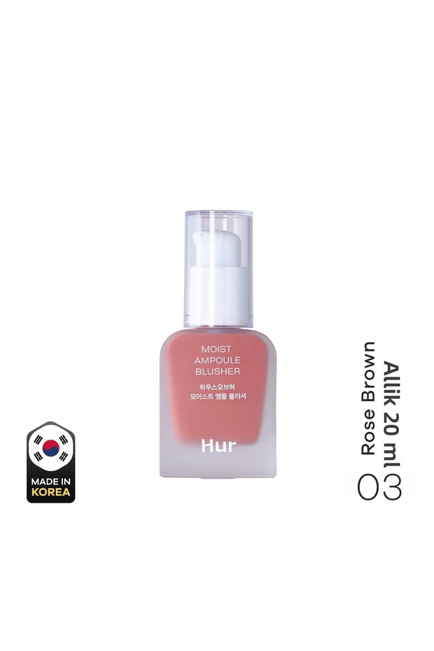 Moist Ampoule Blusher Apricot Rose and Plum Extract Serum Blush 20ml # 03 Rose Brown