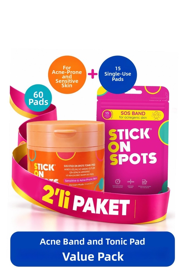 Sos Acne Tape 15-Pack Tape Sos Tonic Pad