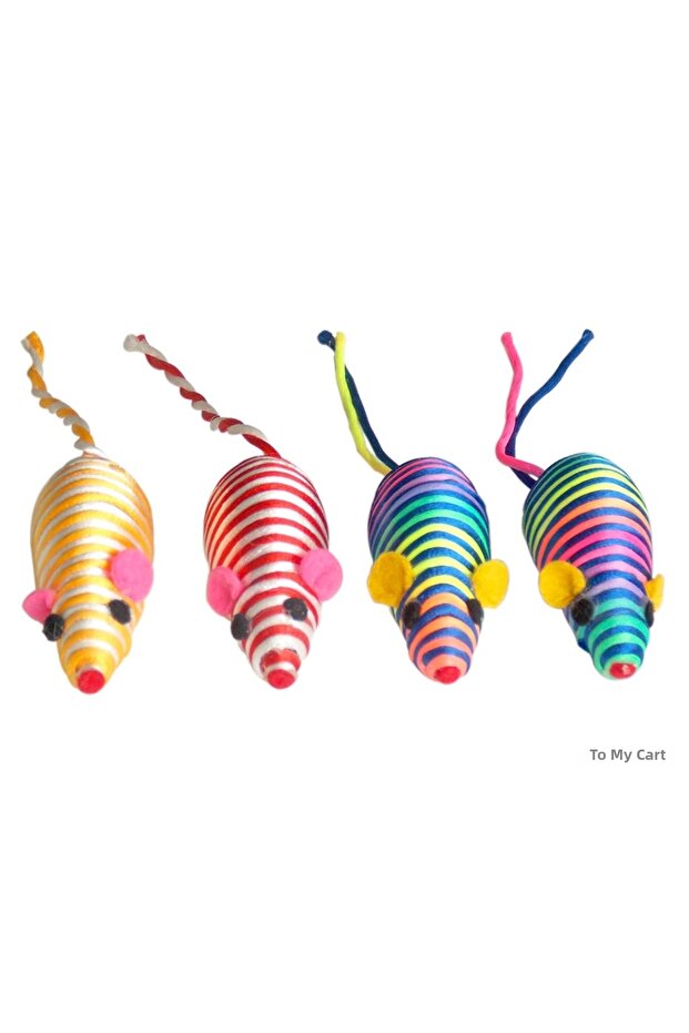Spt-Gld Toy Mouse 4 (00223) Colorful