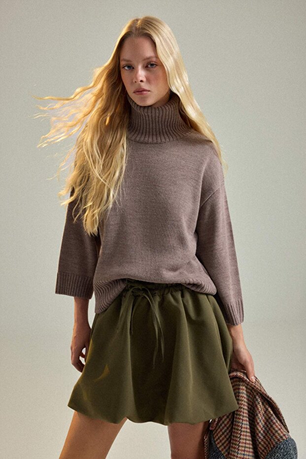 Vizon More Sustainable Turtleneck Knitwear Sweater Twoaw27Kz00247