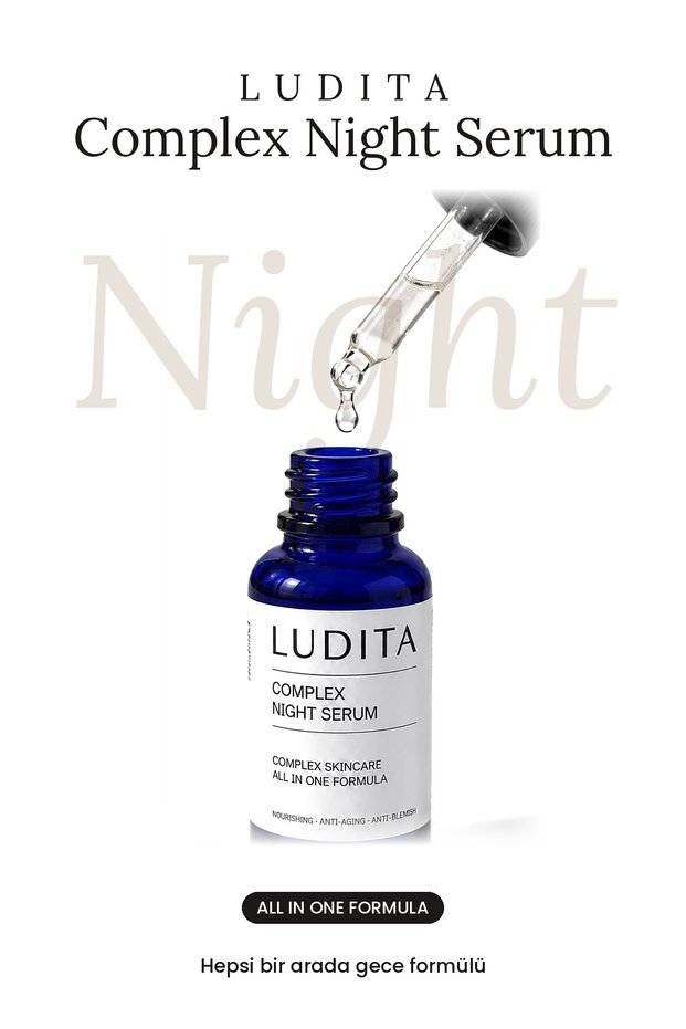 Complex Night Serum – Night Care Serum, Anti-Aging & Moisturizing