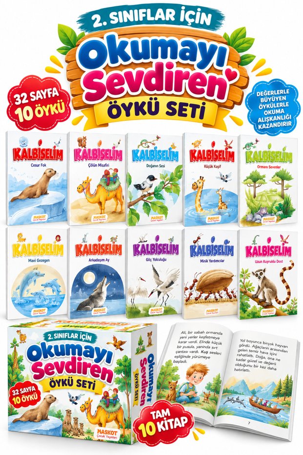 Story Book Set That Makes Reading Fun for Grades 2 and 3
