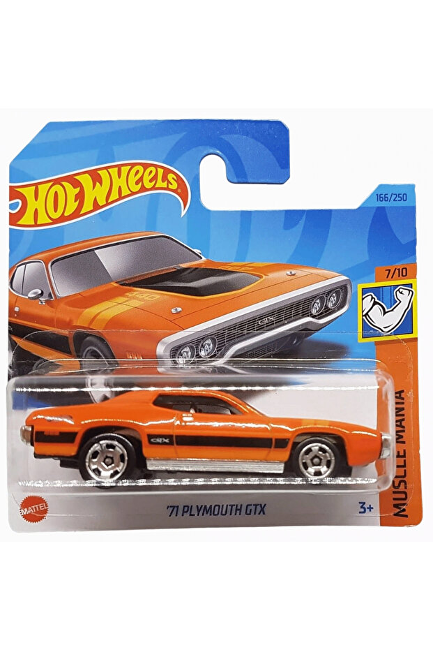 Hotwheels Single Cars'71 Plymouth Gtx Hkj56