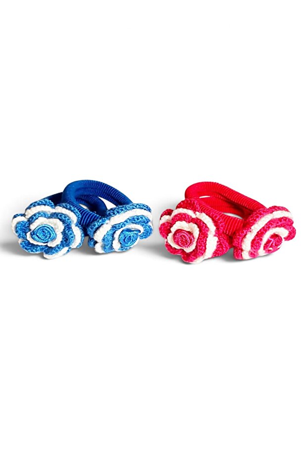 Rose and Flower Children's Rubber Buckle Set t