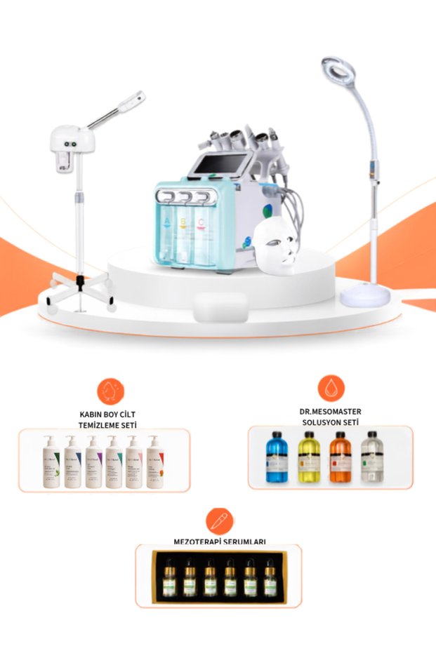 Hydrafacial 7in1 + vapozon steam + loop (american skin care set)