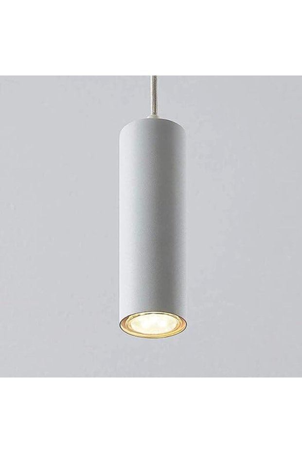 Plafonieră LED modernă, Ø7,8 cm, alb