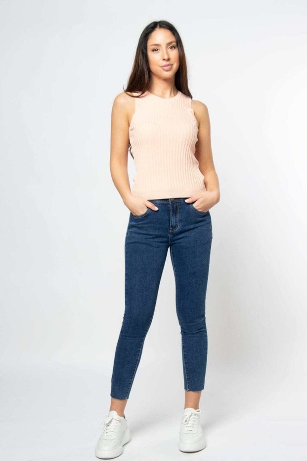 Ribbed Short Top