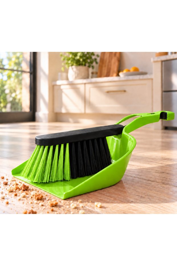 Practical and Stylish Broom Set with Dustpan