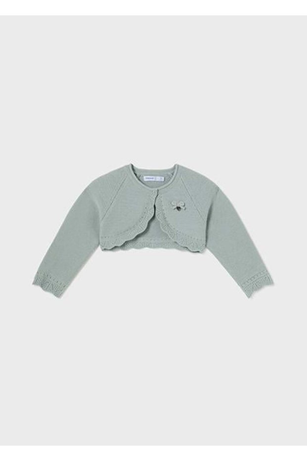 Baby Girl Green Knitted Cardigan 00308 013