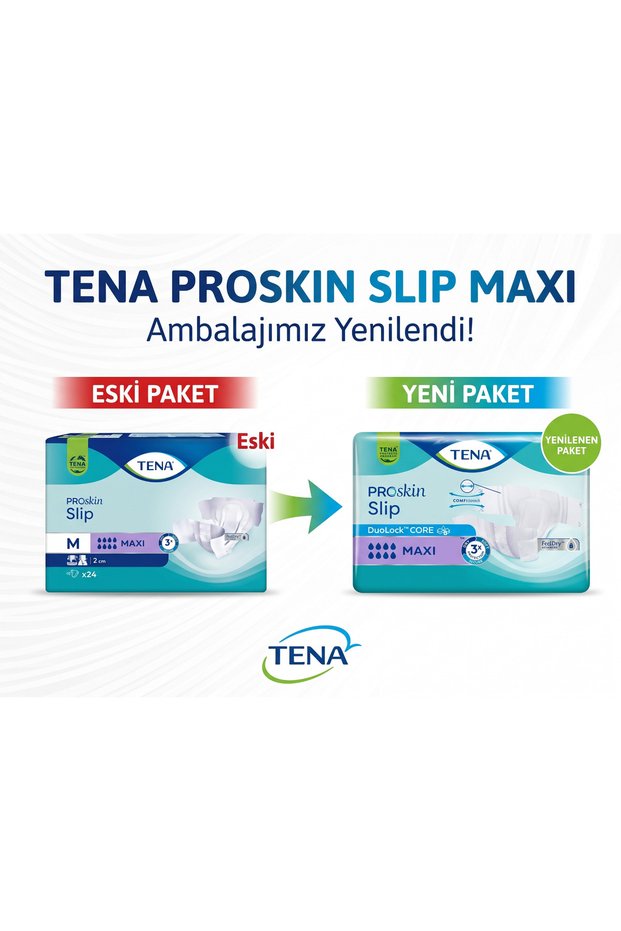Proskin Slip Maxi Adult Diaper with Waist Band m - Medium - Medium 48 Pieces