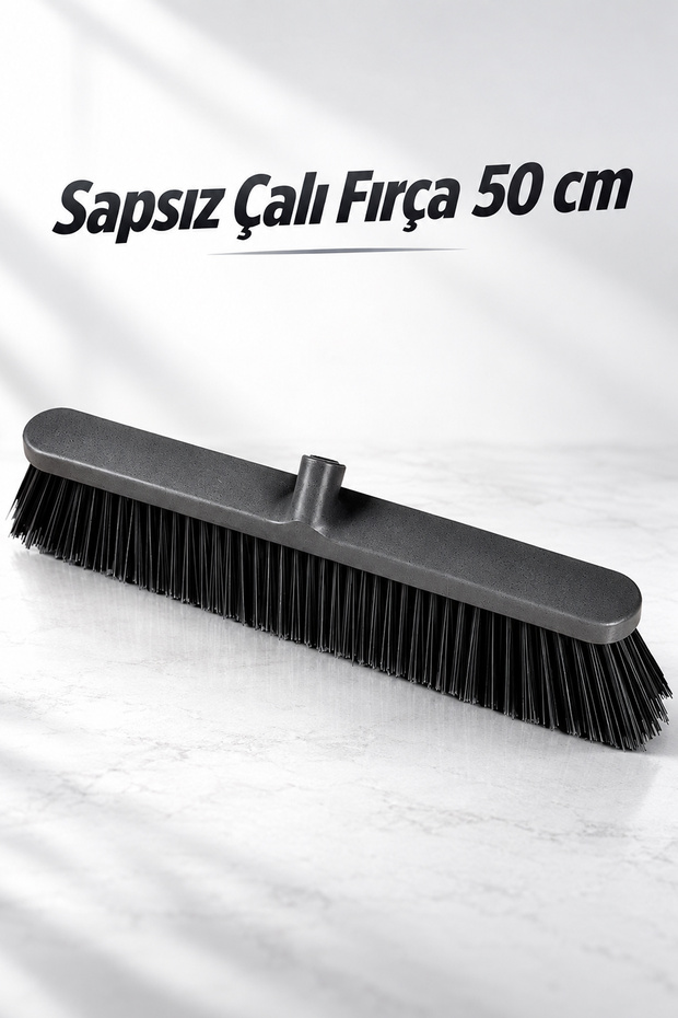 Plastic Bush Brush 50 cm Without Handle Durable Hard Bristled Garden Cleaning Broom Ergonomic Design