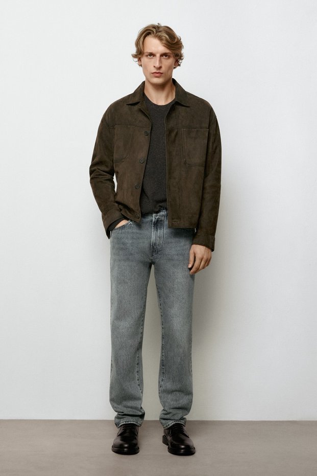 Tapered fit jean