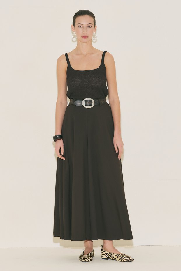Etek Formula Wide Pants Brown