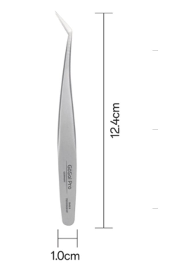Gösol Eyelash Tweezers 12.4 cm - 156
