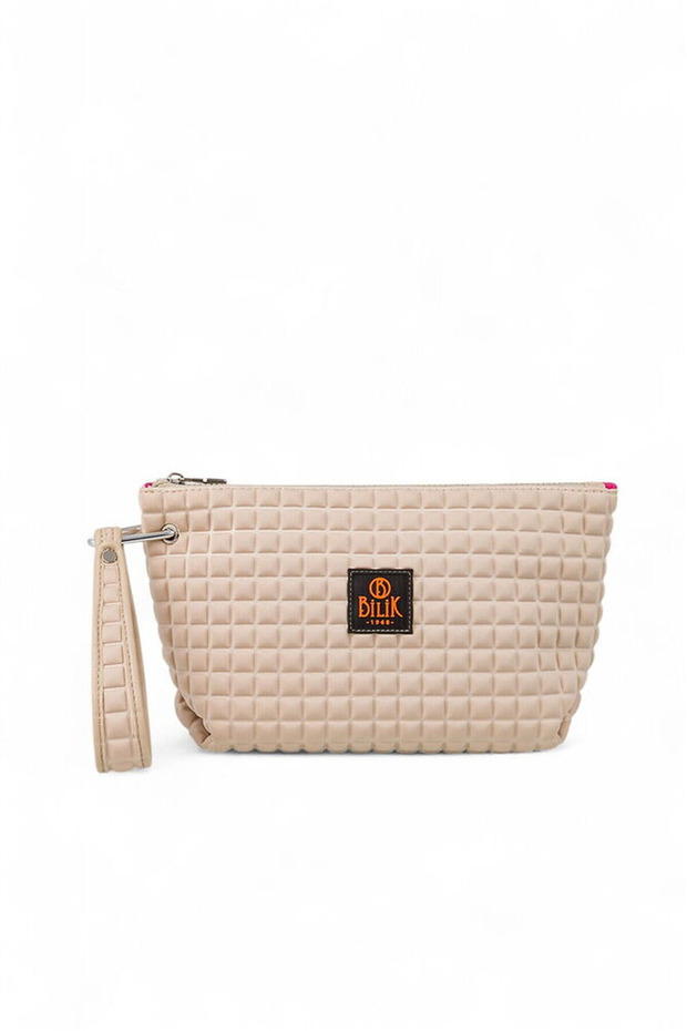 Scuba Beige Women's Portfolio Clutch Bag Yeli̇z