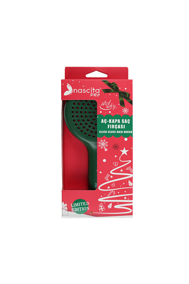New Year Green Hair Brush - 77