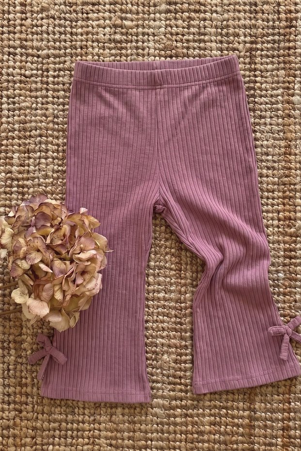 Spanish Style Leggings 2-8 Years Old Dried Rose