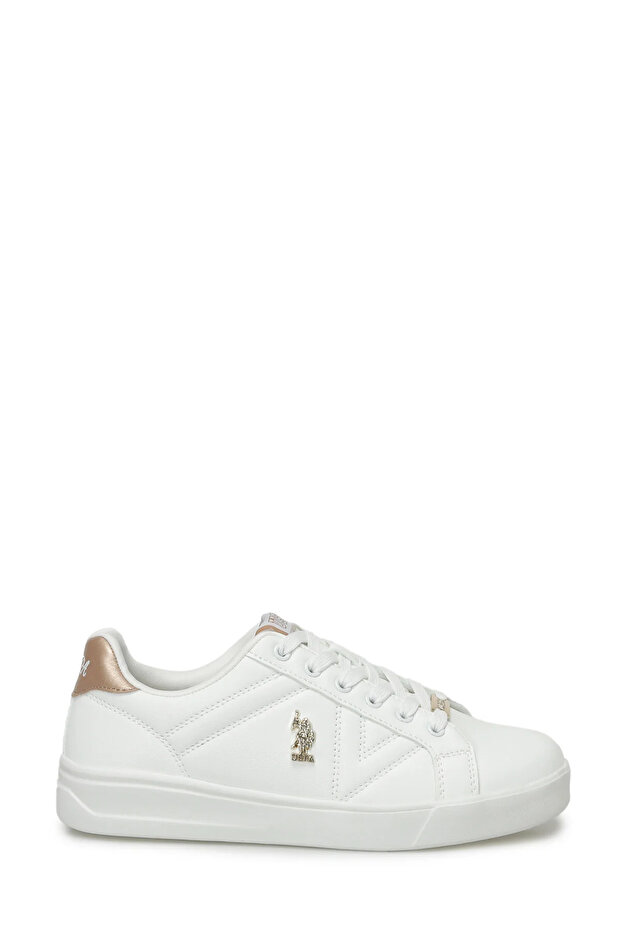 EXXY 4PR Women's White Sneakers
