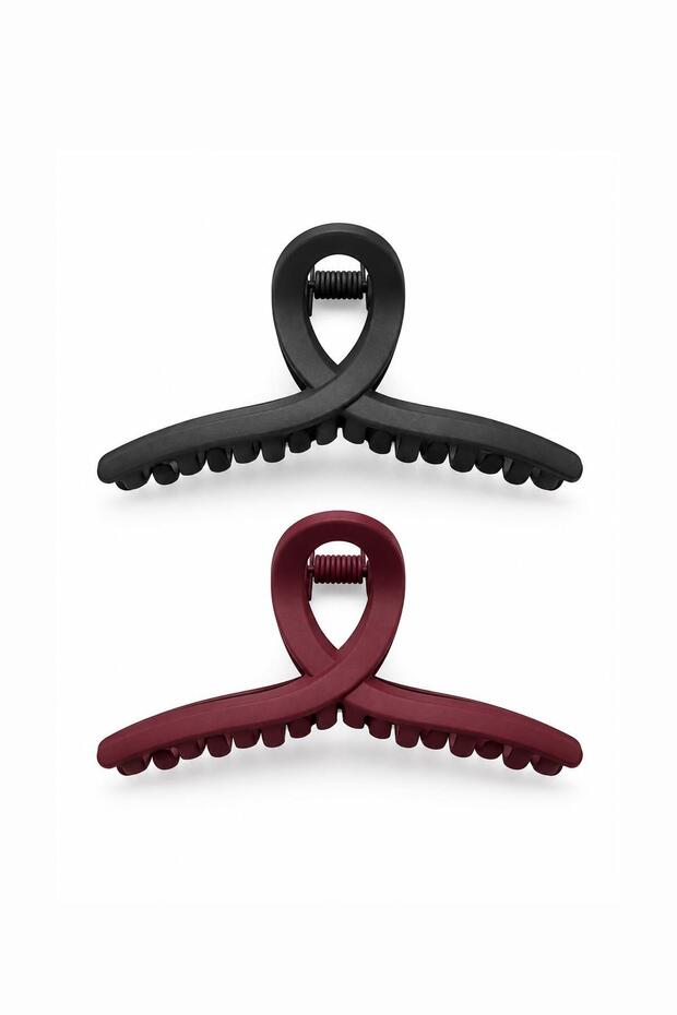 2 Pieces Matte S Latch Buckle