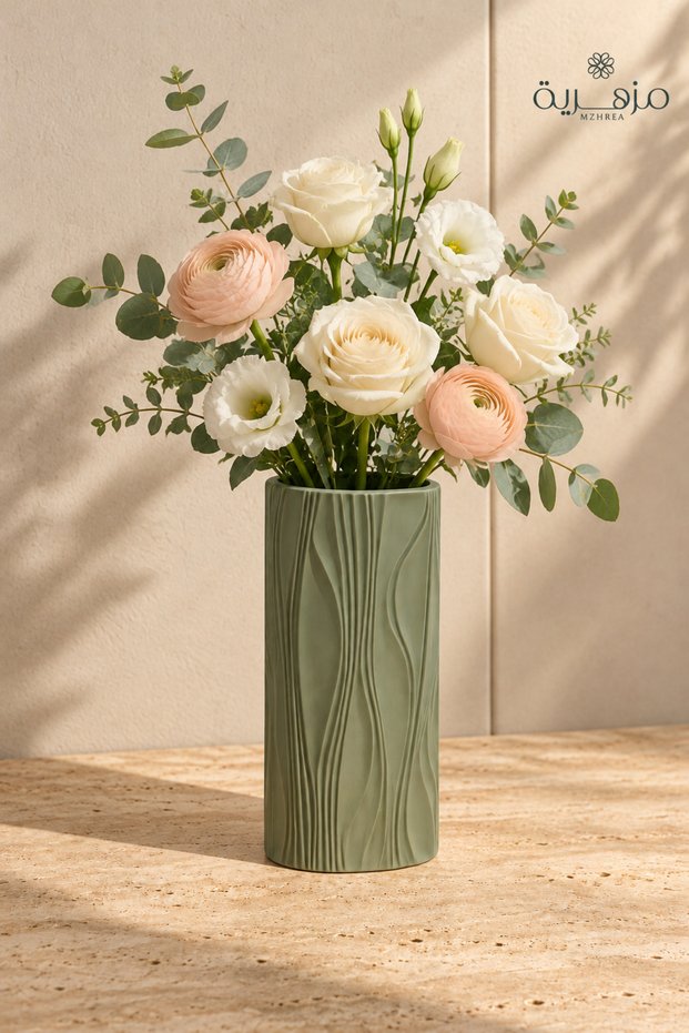 Handmade luxury ceramic vase