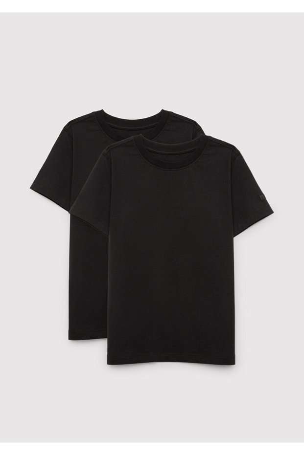 2-Pack Black T-Shirts Regular Fit / Normal Cut 6610347-900