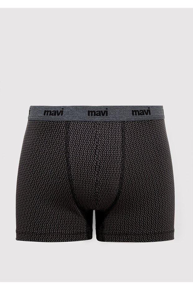 Geometric Patterned Gray Boxer 092083-900