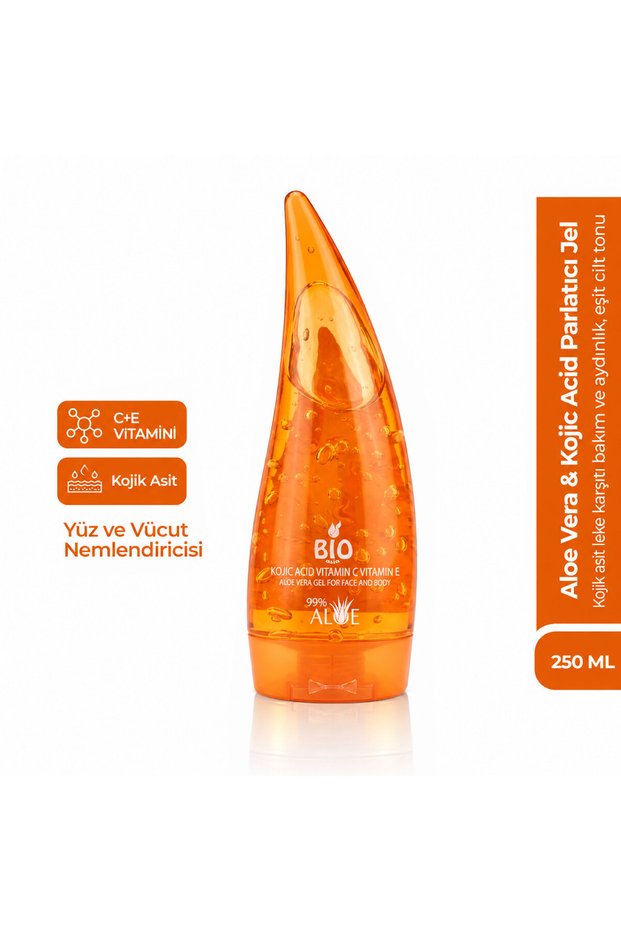 Leke Karşıtı Jel – Vitamin C+E & Kojic Acid Aydınlatıcı Cilt Tonu Eşitleyici 250 ml