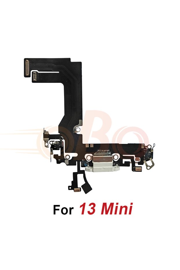 13Mini-White Charging Port Flex Cable for iPhone 11 12 13 Pro Max Mini Black White USB Charger Dock