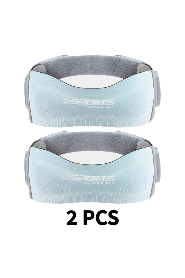 Blue 2 pcs knee pad Adjustable Knee Strap Patellar Tendon Pressurized Protector Support Slider Pad G