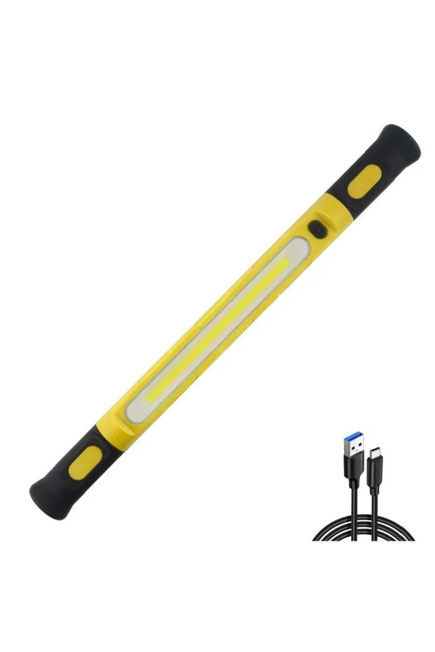 5200mah Yellow Super Bright Magnetic Work Light Built-in 5200mAh Rechargeable Battery Underhood Work