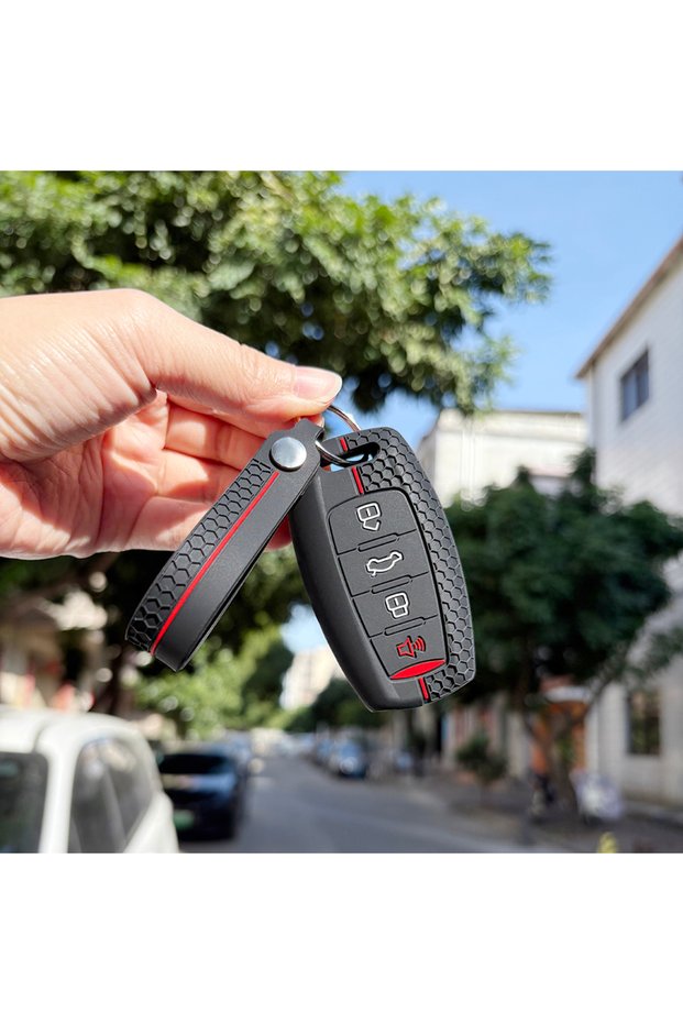 redchain set Keychain Protection For Haval H6 H7 H9 H4 Hover H2S F5 F7 F7X F7H Dargo Jolion Silicone