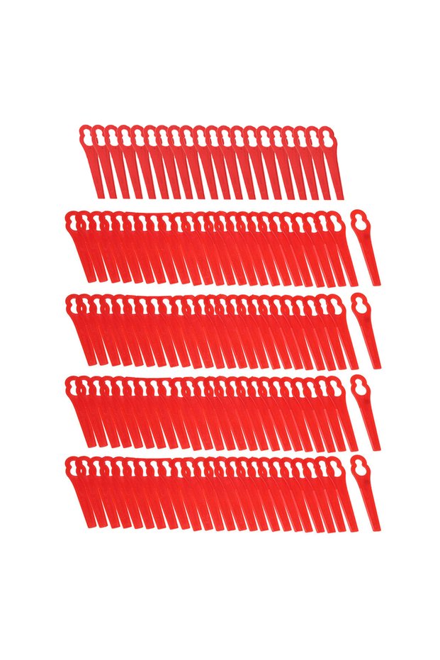 120pcs 20/60/100/120pcs Strimmer Blades Plastic L83 Grass Cutting Blade Durable Grass Trimming Machi