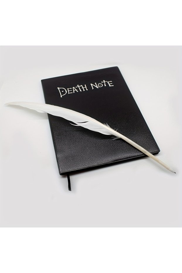 1pc New Death Note Cosplay Notebook & Feather Pen Book Animation Art Writing Journal